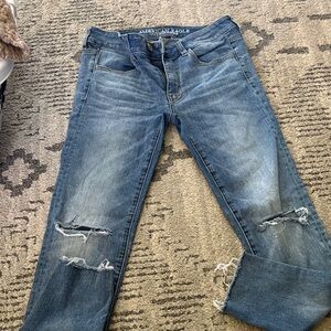 American Eagle Outfitters Blue Skinny Jeans